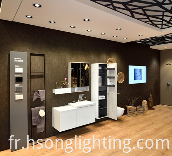 led spotlights for retail store
